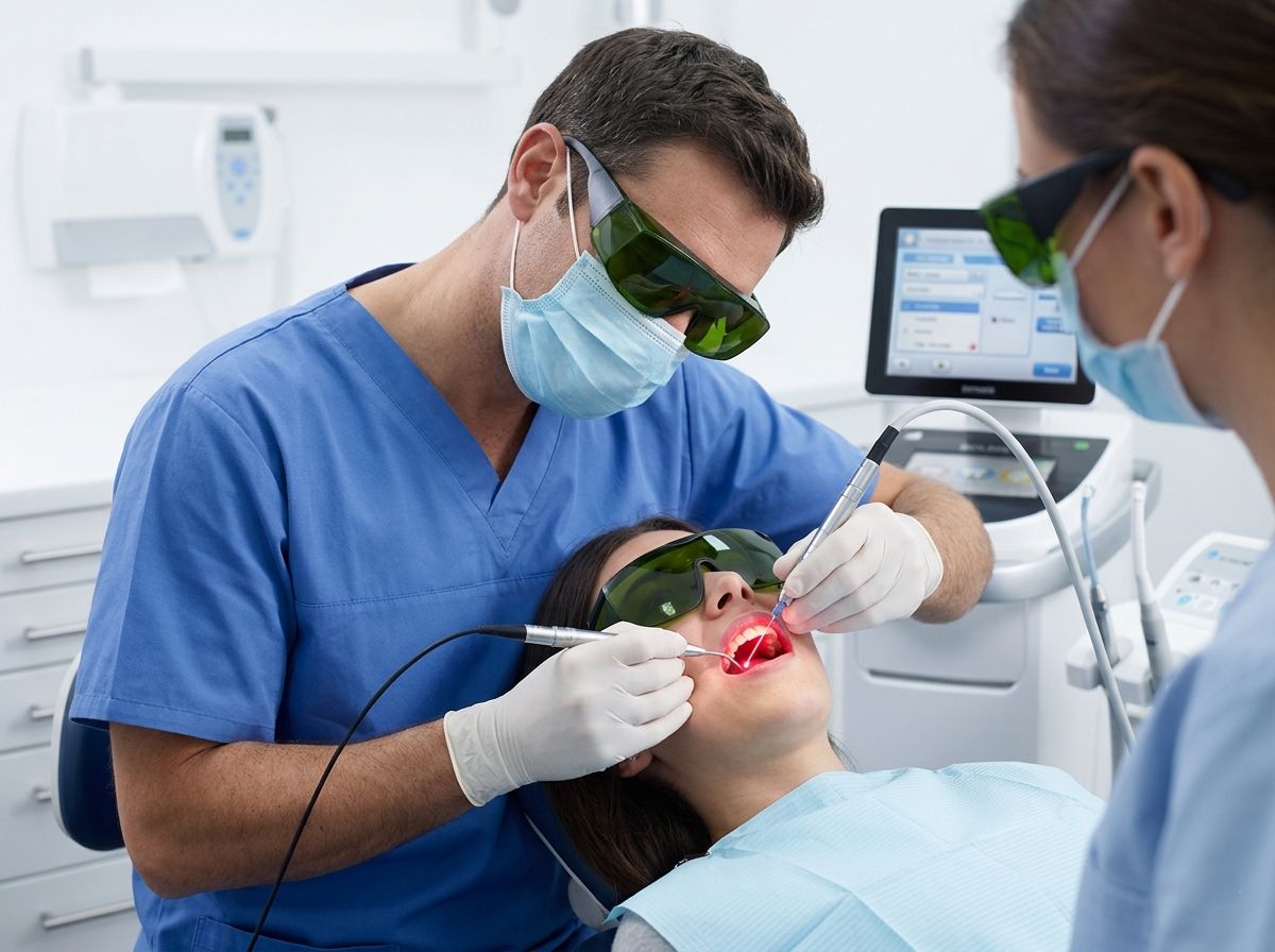 Laser odontoiatrico per trattamenti minimamente invasivi